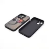 Blanco hoesje voor iPhone 15 Sublimatie Print TPU+PC Telefoonhoesje Mobiele telefoon Shell ondersteunt draadloos opladen