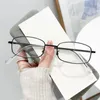 Solglasögon anti Blue Light Blocking Optical Spectacle Glasses Vintage Square Computer Plain Gereglasses Simple Women Men Eyewear Goggles