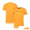 Vêtements de moto une équipe à manches courtes Top Fan de voiture Costume de course en plein air décontracté col rond t-shirt Logo personnalisé 7254124 livraison directe Otxtj