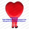 Trajes da mascote coração vermelho amor mascote traje adulto personagem dos desenhos animados roupa terno reunir cerimoniosamente celebração da empresa cx4055