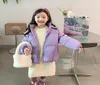 Winter new children039s Korean version plush thickened down jacket girls039 coat6530807