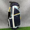 Sacs Golf bleu Stand Bags Clubs de Golf Unisexe Grand diamètre et matériau imperméable de grande capacité Contactez-nous pour voir les photos avec LOGO