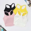 Lulu Anti course tasse Racerback soutien-gorge de sport sans manches en forme de Yoga Fitness vêtements d'extérieur soutien-gorge de course été