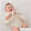 Decken Pucken Baby Baumwolle Musselin Tröster Decke Weiche Star Born Slee Puppen Niedliche Kinder Schlafspielzeug Beruhigen Beschwichtigen Handtuch Lätzchen Speichel Otx2W