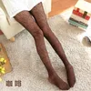 Kadın SOCKS Japon Harajuku Taytlar Sevgi Dalga Seksi Dantel Net Nefes Alabilir Oyma Jacquard külotlu çorap Yeşil Siyah Gri Pembe Beyaz Çok