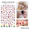 Adesivi Decalcomanie Per Unghie 2024 1 Pz Art Sticker Avocado Punta Modello Animale Fascino Indietro Colla Disegni Decorazione Manicure Drop Consegna Salute Otdkh