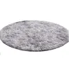 Christmas Round Area Rug Carpets for Living Room Soft Home Decor Bedroom Kid Plush Decoration Salon Thicker Pile 240226