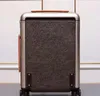 10A valise de luxe design motif fleur voyage affaires Senior tirer roue universelle