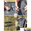 Flexible Solar Panels 60W Portable Panel for Power Station Foldable Charger with Adjustable Kickstand Waterproof Ip67 Outdoor Cam Drop Otvt3