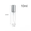 Toptan 5ml 10ml 15ml Doldurulabilir Numune Cam Parfüm Şişesi Şeffaf Koku Kabı İÇİN YAĞ LL