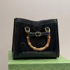 Italien Brand Classic Diana Designer Crossbody Bag Michael Kadar Luxury Vintage Women Hanterar Tote Bag Handbag Högkvalitativ lyxig äkta läder retro Lady