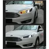 Auto Licht Montage Koplampen Voor Ford Focus 20 15-20 17 Drl Bewegende Richtingaanwijzer Alle Led Len projector Hoofd Lamp Drop Levering Automobi Otgbb