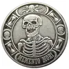 Tipo 128 Hobo Morgan Dollar crânio zumbi esqueleto esculpido à mão cópia criativa Coins2464