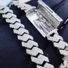 Sell Iced Out Cuban Link Vvs Diamond Hip Hop 10mm Moissanite Chain