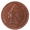 US Indian Head Cent 1876-1880 100% Koper Kopie Munten metalen ambachtelijke sterft productie fabriek 271n