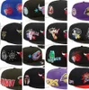 Newest 84 Colors All Team Men's Baseball Snapback Hats Sports Basketball Chicago" Hat Men's Black Blue Red Color Hip Hop Flowers Sports Adjustable Caps Chapeau Se21-13