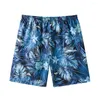 Mäns shorts Summer Men Board Plus Size Snabbt torra byxor med Elastic DrawString Beach Short Casual Oversize 0-9xl