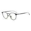 Sonnenbrille Rahmen Top Qualität Marke Handgemachte Titan Brillen Männer Frauen Luxus Retro Carving Brillen Rahmen Oval Brillen