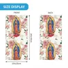 Bandanas Virgin Of Guadalupe Winter Headband Neck Warmer Women Men Ski Camping Tube Scarf Mexico Catholic Mary Face Bandana Gaiter