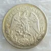 Mo 1uncirculated 1902 Mexico 1 Peso Silver Foreign Coin Högkvalitativ mässing Craft Ornament267J