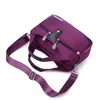 Torby talii moda wodoodporna nylonowa kobiety na ramię Messenger Kobieta duża pojemność Travel Crossbody Bag Ladies Torebki Tote Bolsa Sac