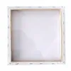 1PC Small Art Board White Blank Square Artist Canvas Drewniana rama desek przygotowana do oleju farba akrylowa Mayitr Malarni