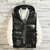 Gilets pour hommes Gilet à capuche double face Automne et hiver Camouflage Veste en coton épaissie double face