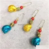 Charme estilo boêmio amarelo azul concha em forma de gota brincos para mulheres verão praia festa moda jóias entregar dhgarden dh5rb