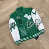 Designer jaqueta masculina casaco feminino grosso verde beisebol quente ao ar livre windbreak jaquetas outono inverno roupas marca de moda 3aj7