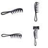 Escovas de cabelo Grande Pente de Dente Mens Plástico Voltar Três-Nsional Handle Curva Salon Drop Delivery Produtos Cuidados Styling Ferramentas Otpbs