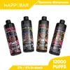 Vape descartável 12k puff 12000 canetas vapes desechable e cigarro bar pods dispositivo recarregável com embalagem legal