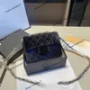 Modna torba mody torebki torebki na ramię Nowa aksamitna kwadratowa torba grubego chłopca łańcuch LIGHSURY LUXU Wszechstronna popularna łańcuch crossbody