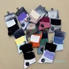 جوارب جديدة عالية الجودة الجودة الجوارب النسائية خمسة علامات تجارية من Luxurys Sports Sock Winter Lettern