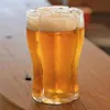 Super Super Shooner Beer Classes Cup Cup قابلة للفصل 4 جزء كبير من الزجاج السميك شفافًا للنادي Bar Party Home Wine2836