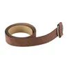 Belts Women Leather Belt Round Buckle Female Leisure Jeans Wild Without Pin Metal Strap