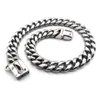 Petit moyen grand collier de chien en acier inoxydable 14mm collier de chien de compagnie collier P chaîne chaîne en or pour bouledogue français Pitbull 210729279z