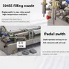 Máquina de enchimento semiautomática pneumática de pasta e líquido g2wgd100, máquina de enchimento de pasta de pistão cosmético (5-100ml)