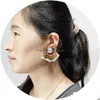 Fascino 2 stili moda perline orecchini con nappe colorate cuore carino a forma di fenicottero dichiarazione stud per le donne consegna di goccia gioielli Dhgarden Dh04W