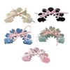 Hair Accessories Sweet And Stylish Clips Accessory With Ballet Inspired Ribbon Bowknot Charm