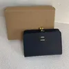 Дизайнерские кошельки Clip Wallet Классическое покрытие цветочные коротки