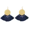 Charm Idealway Fashion 5 Colors Gold Plated Alloy Thread Tassel Shourouk örhängen Drop Leverans smycken DHGARDEN DH6RH