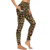 Kvinnors leggings klassiska leopard sexiga retro djurtryck höga midja yoga byxor kawaii stretch leggins kvinnliga mönster sport tights