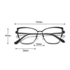 Sonnenbrille Cat Eye Anti-Blaulicht-Brille Ultraleichter Brillenrahmen Vintage-Dreieck Metall Farbwechselschutzbrille