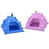 Waterproof Oxford Folding Pet Tent House Dog Cat Playing Mat Kennel Bed Kennels & Pens302i