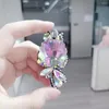 Hair Clips Brooch Upscale Female Suit Coat Pin Joker Tulip Flower Corsage Crystal Accessories