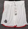 Icon Cr Flamengo Shorts Soccer Flamenco 23 24 David Luiz Diego E.Ribeiro Gabi Away Pants di calcio 2023 2024 Pedro de Arrascaeta White