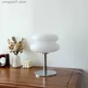 Lamps Shades Led Mushroom Table Lamp for Hotel Bedroom Bedside LED Table Lamps Living Room Decoration Lighting Modern Minimalist Desk Lights L240311