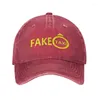 Ball Caps Fashion Fake Taxi Driver Quote Cotton Baseball Cap For Men Women Adjustable Dad Hat Sports