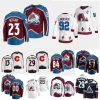 Personalizado Hombres mujeres jóvenes Colorado''Avalanche''Jersey Hockey Calum Ritchie Nathan MacKinnon Mikko Rantanen Keith Kinkaid Pavel Francouz Justus Annunen Samuel Girard