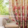 Curtains Modern Luxury Minimalist Curtains for Living Room Bedroom American Rural Pastoral Style Printed Highprecision Blackout Curtains